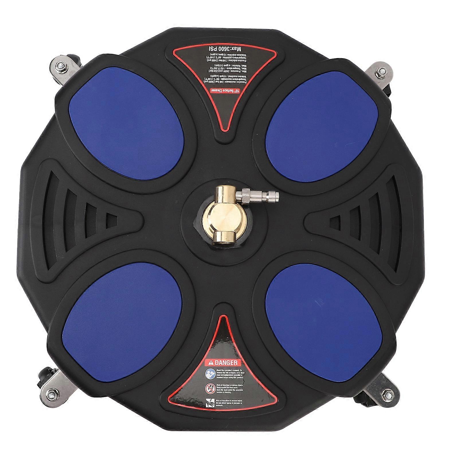 16inch 3600PSI Pressure Surface Cleaner 1/4" Quick Connect