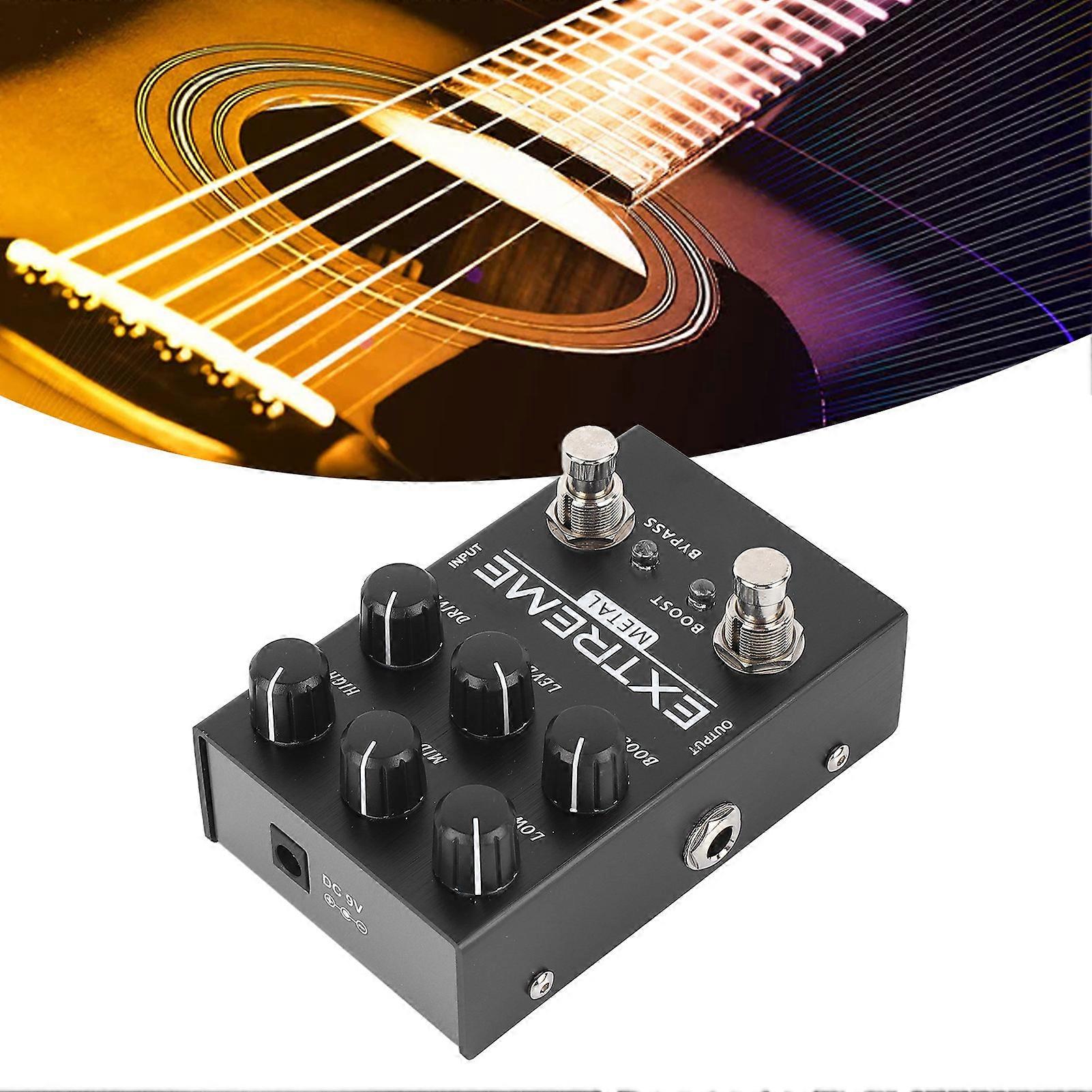 Guitar Distortion Synth Pedal Metal Adjustable Multi-Mode Effect