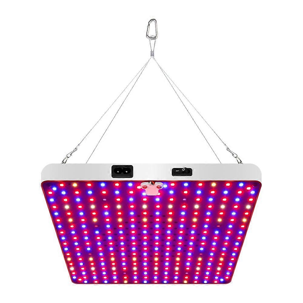 TKdaddy Style G Hanging Wire VEG and Bloom Full Brightness Growing Lamp Square Shape Full Spectrum Plant Grow Light, EU Plug