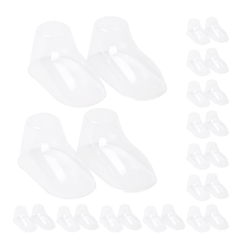 Transparent PVC Toddler Feet Models for Shop Display Practical Durable 50 Pieces