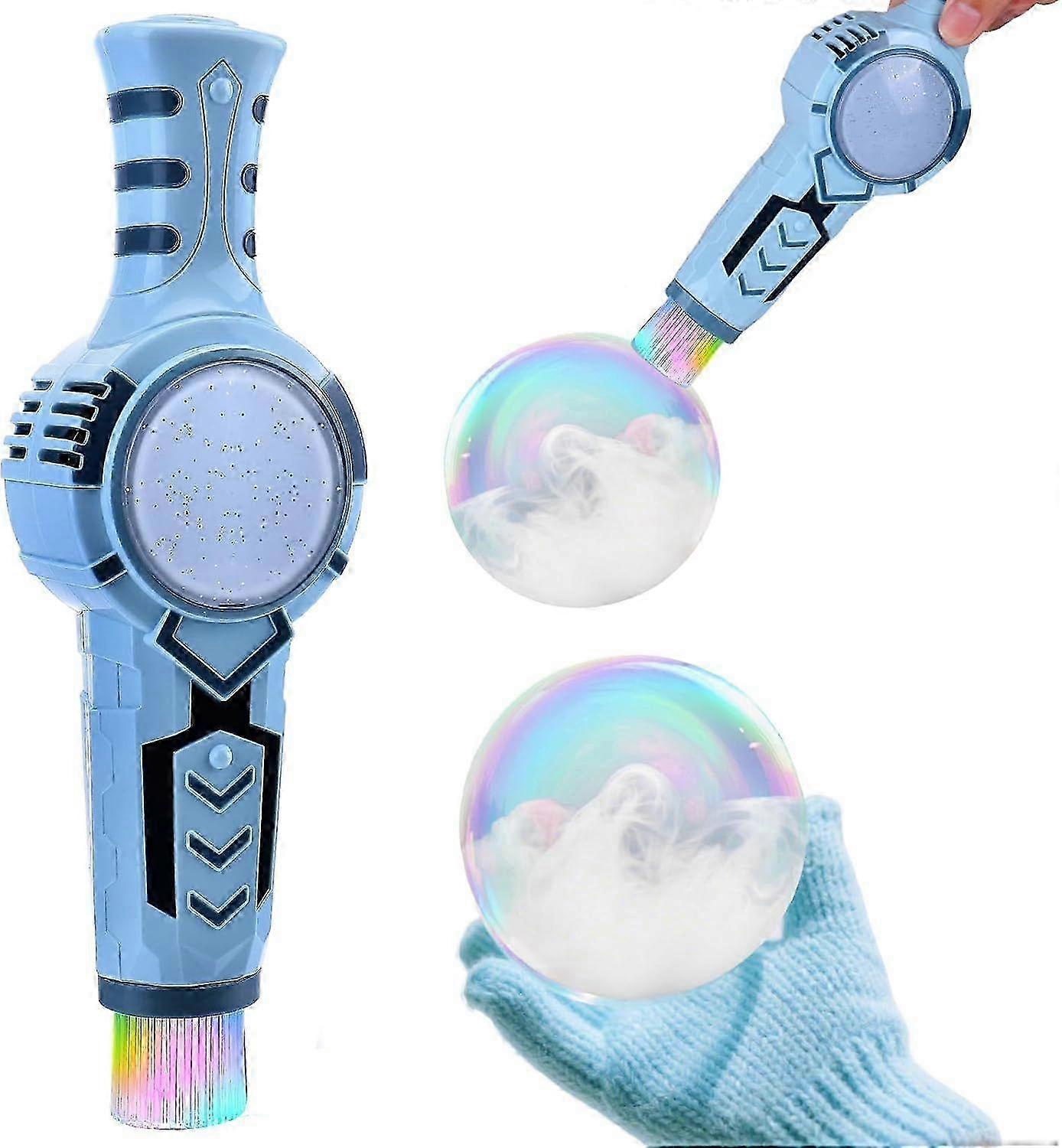 Colorful Bubble Machine with Smoke for Kids