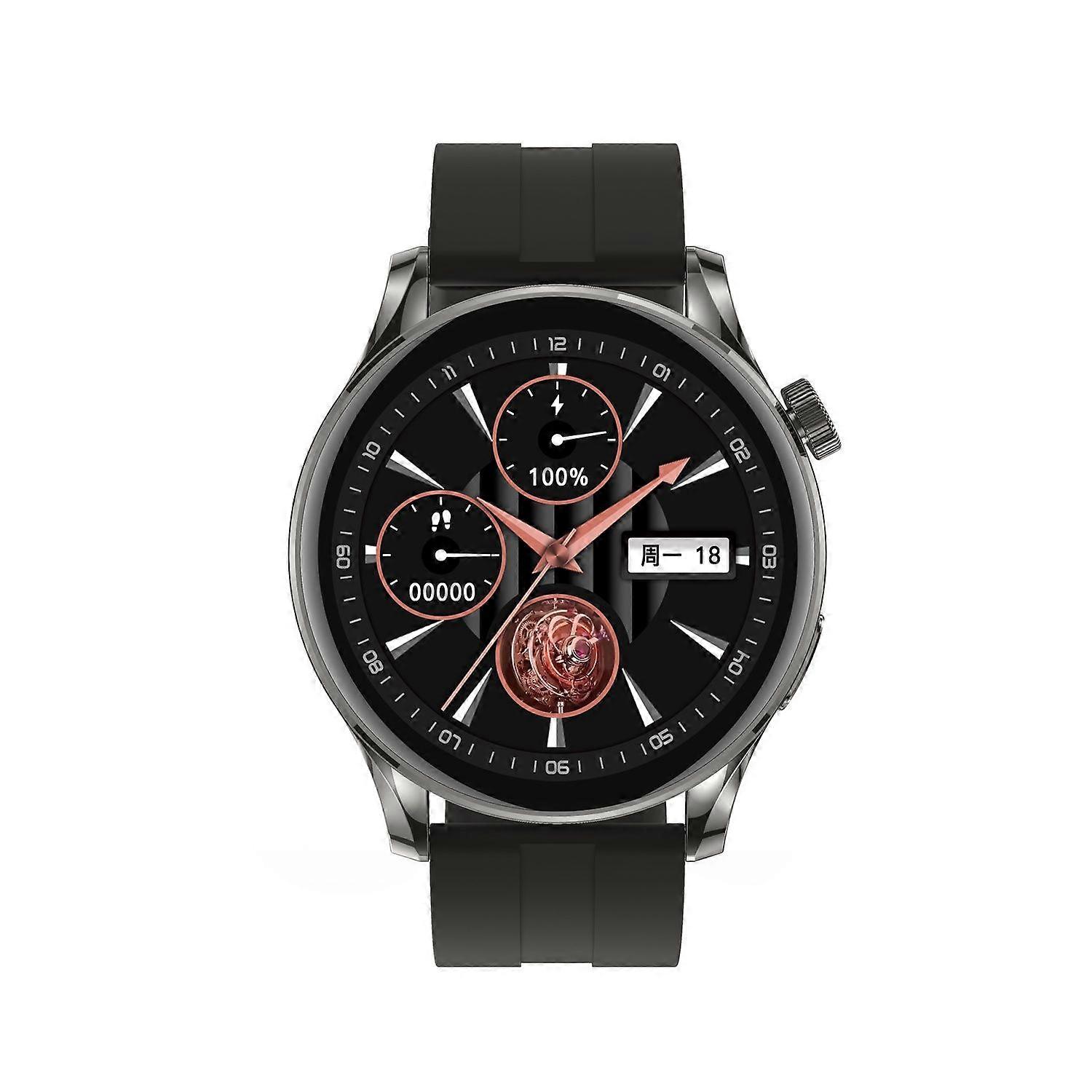 Smart Watch 132 TFT HD Color Screen and Chat GPT IP68 Waterproof AI Translation(Black)