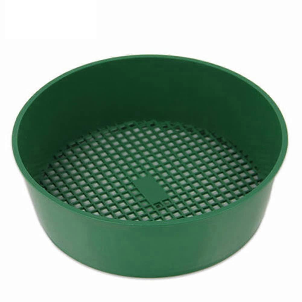 Soil Sifter Green Sieve Pan For Soil, Household Sifting Mesh Pan, Soil Screen, Mesh Screen, Gardening Tool For Garden