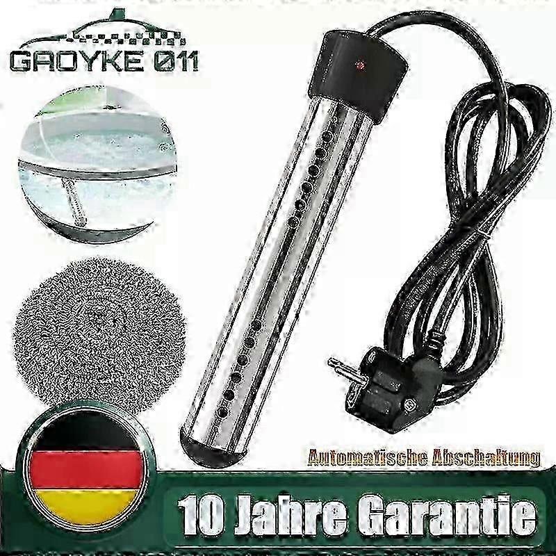 3000W Poolheizung Tauchsieder Elektrischer Badewanne Warmwasserbereiter Heizung