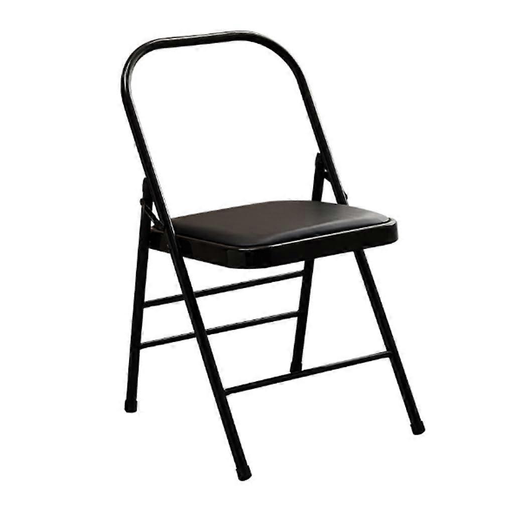 Yoga Chair Backless Soft Cushion Portable Folding Yoga Chair For Balance Training And Flexibility Strength Tool