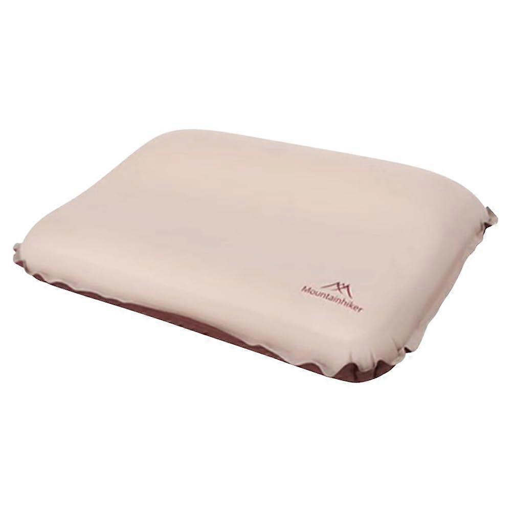 Ultralight Inflatable Pillow Rebound for Car Airplane Travel Khaki