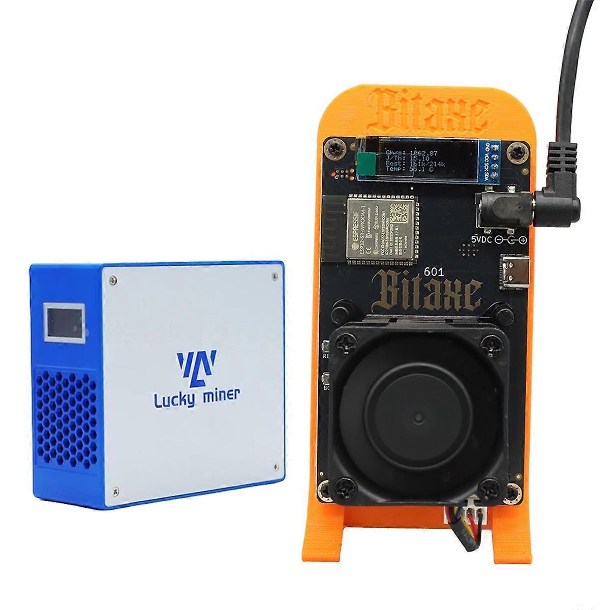 Gamma 601 BTC Solo Miner 1.2TH/S 18W BM1370 Asic Chip+ LV07 V7 1TH/S BTC Crypto Asic Miner AU PLUG