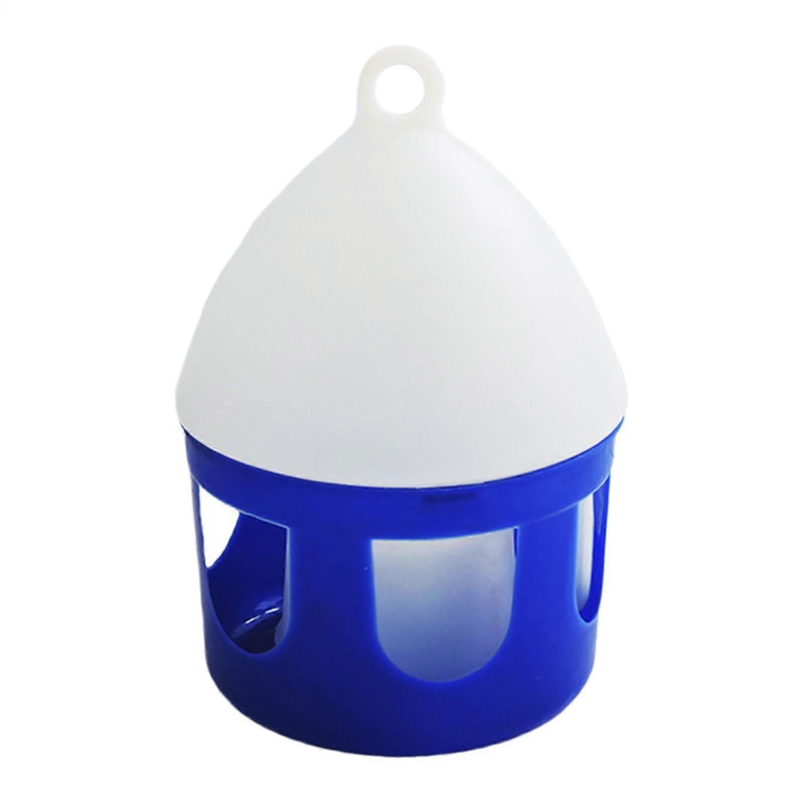 Pigeon Water Dispenser 2L Capacity, SpillProof, Removable Waterer For Brooder Setup, Quail Duck Chicken Coop Bird Cage