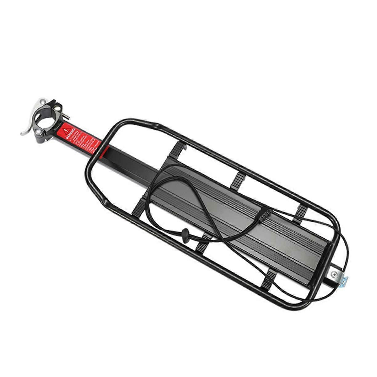 Compatible Bike Rear Rack for Road and Mountain Bikes, Easy Install, Compact Design, Durable Material, Adjustable Size