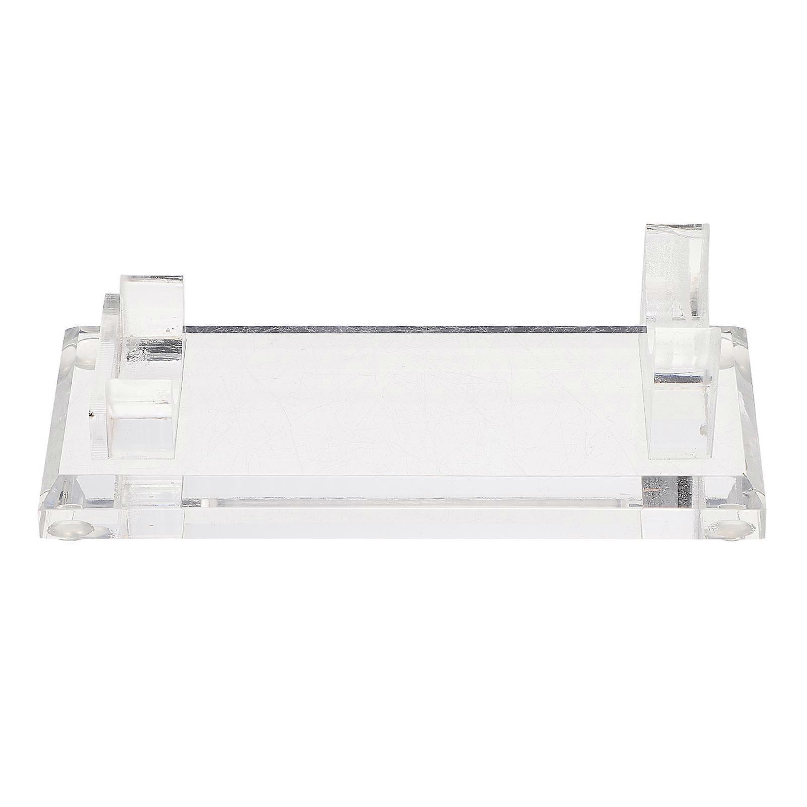 Transparent Acrylic Display Rack Multi-Functional Display Stand for Storage 1Pcs