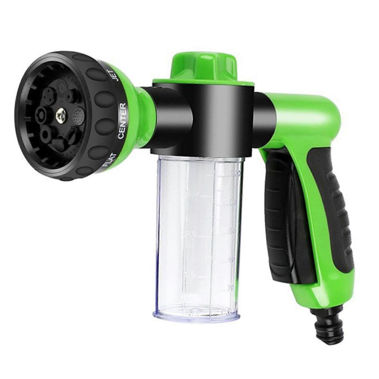 Pet Bathing Tool Set 8-In-1 Modes Sprayer with 4 Nozzles Multi-Purpose High-Pressure Cleaning Water Gun for Car/Dog Wash Watering Plants