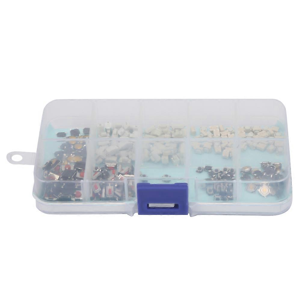 250pcs Remote Control Touch Switch Kit, 10 Different Types, for Multi-Purposes