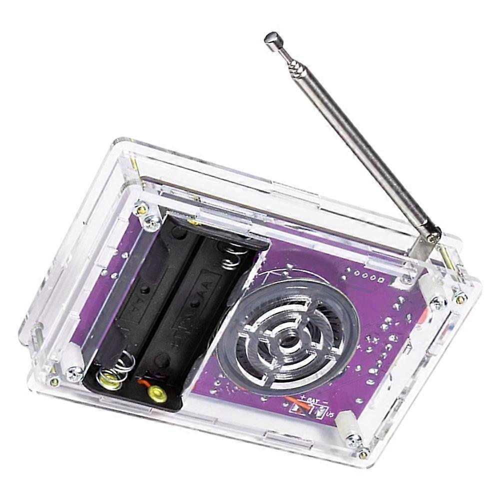 DIY Radio Kit for Learning Electronics 1Set Soldering Practice Assembly Kit