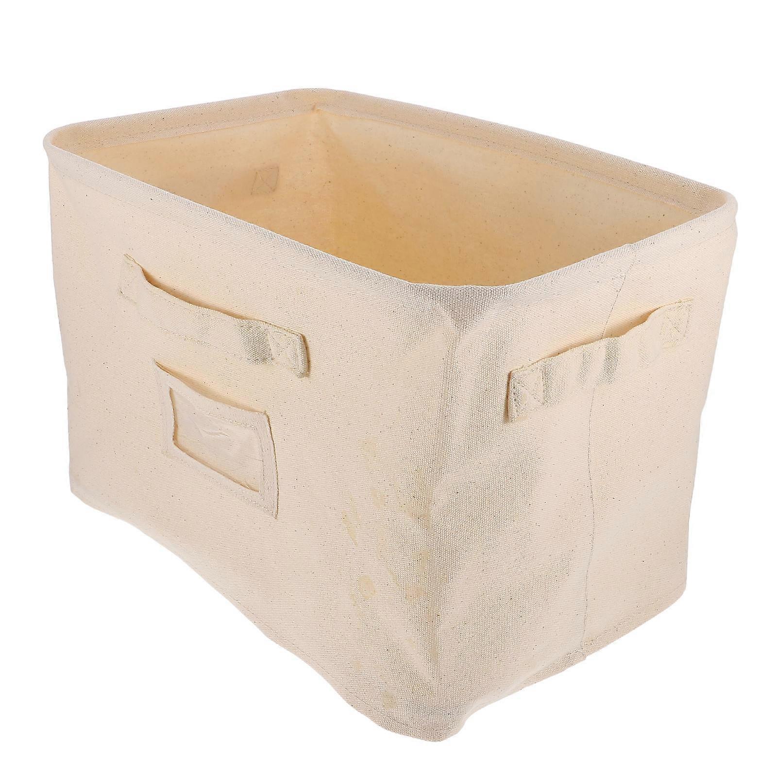 Beige Clothes Storage Container for Storage Use Large Capacity Wardrobe Box