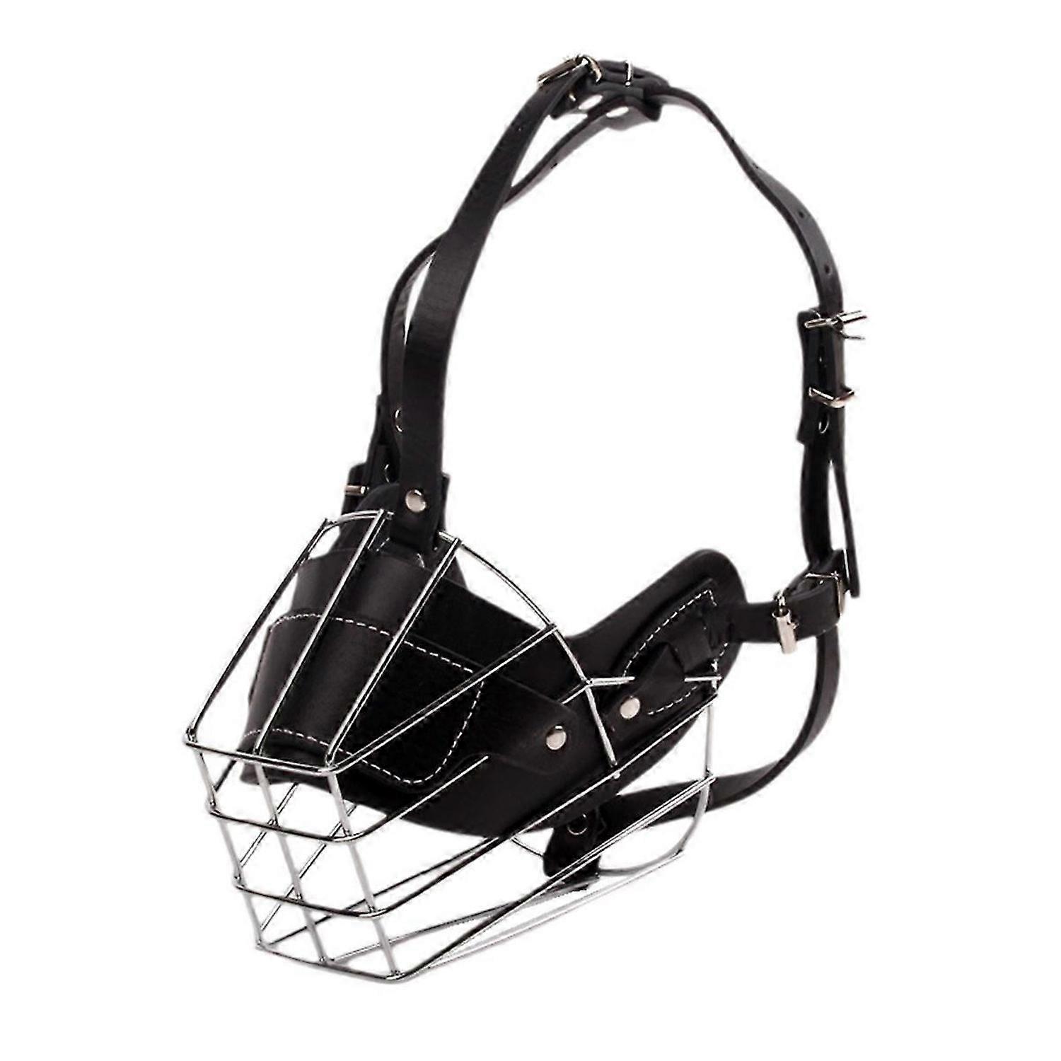 Dog Mouth Guard Mesh Muzzle Dog Barking Stopper Pet Supplies XL