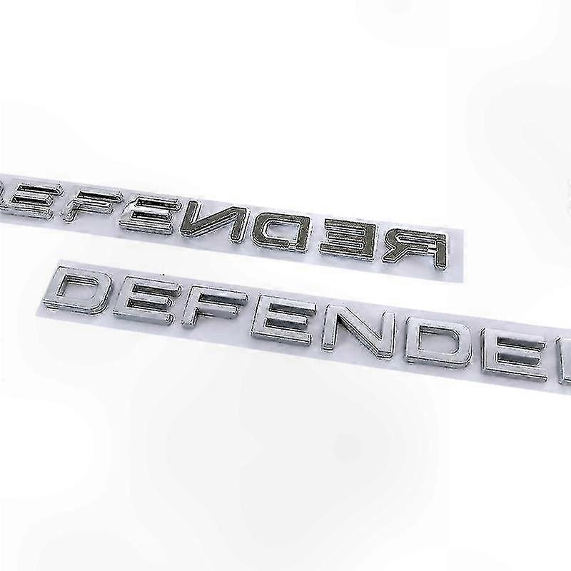 3D ABS Emblem Letters for SUV Hood Trunk Decoration Accessory