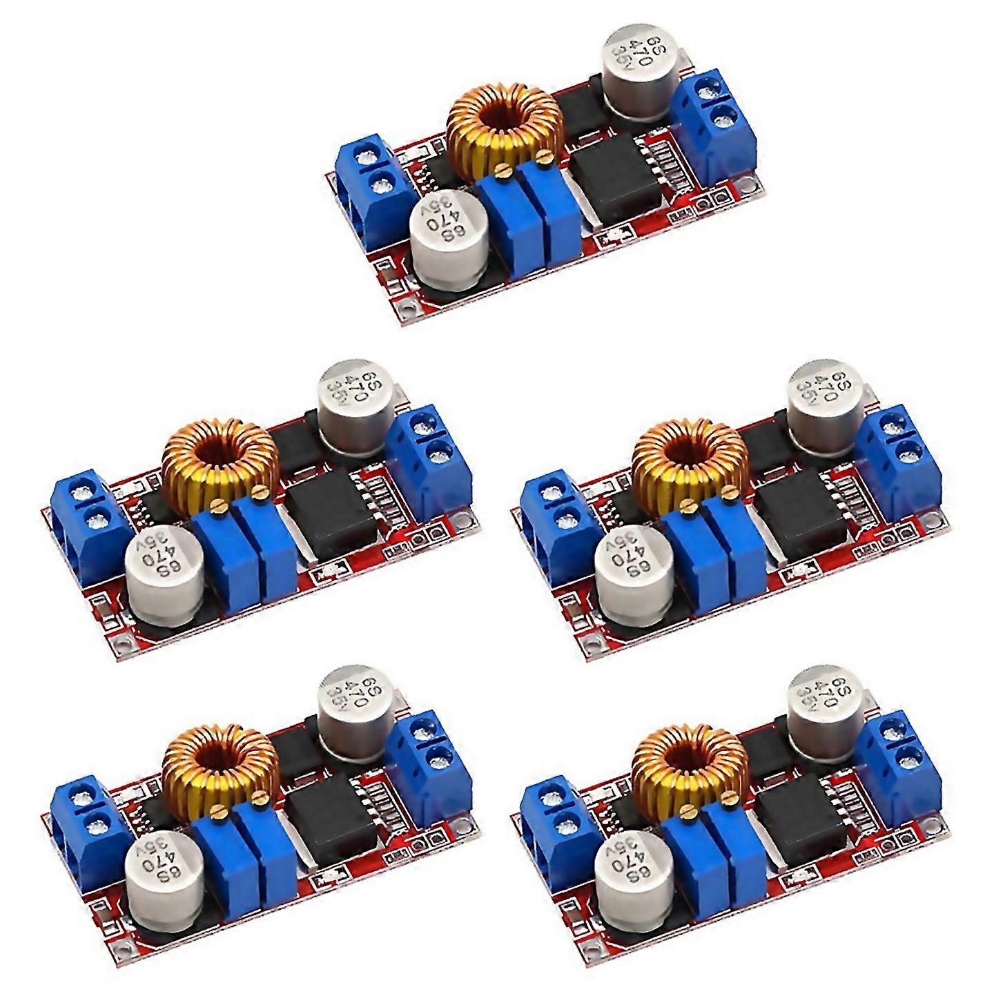 For 5pcs 5a Dc To Dc Cc Cv Lithium Battery Charging Board Led Power Converter 532v To 0830v Lithium