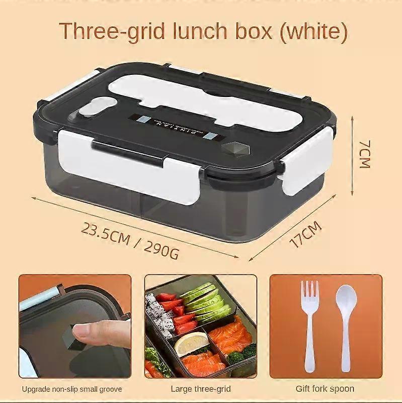 Transparent Lunch Box for Food Storage Container with Lids Leak-Proof Microwave Food Warmer Snacks Bento Box Japanese Style