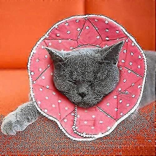 Comfortable Post-surgery For Cats And Dogs, Robust, Waterproof, Resistant To Scratches And Bites, Easy To Clean, With Adjustable Collar Attachment For