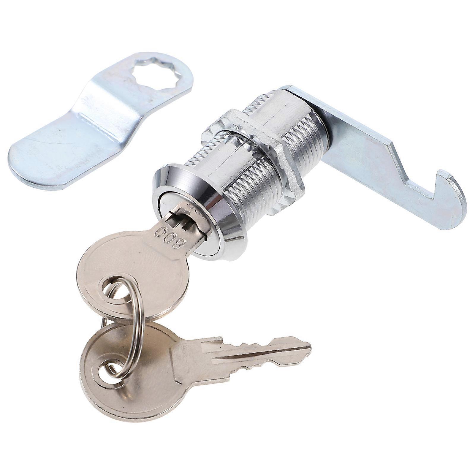 Cam Locks 3Pcs Silver Cabinet Lock Keyed for Rv Storage Drawer Lock Use