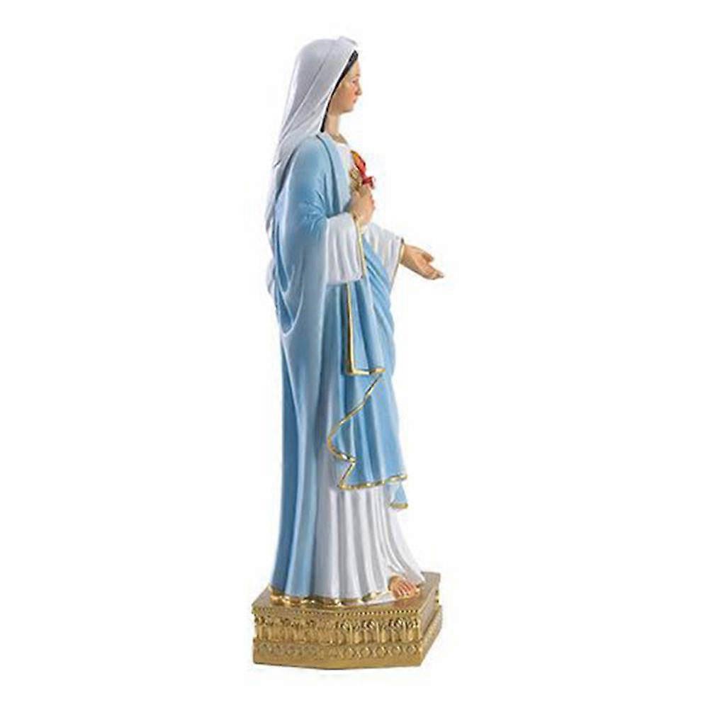 Decorative Resin Ornament Virgin Mary Statue for Desktop Decor