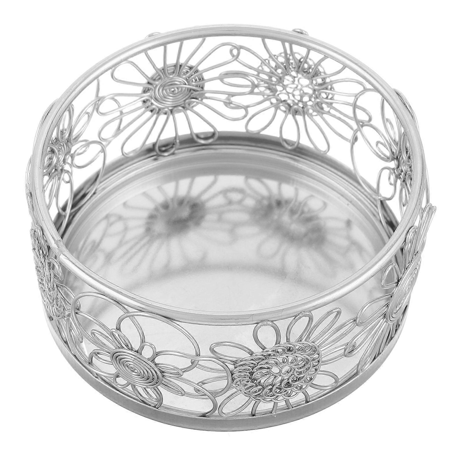 Sleek Design Round Binder Clip Dispenser 5Pcs Multi-Functional Storage For Home And Office Workspace