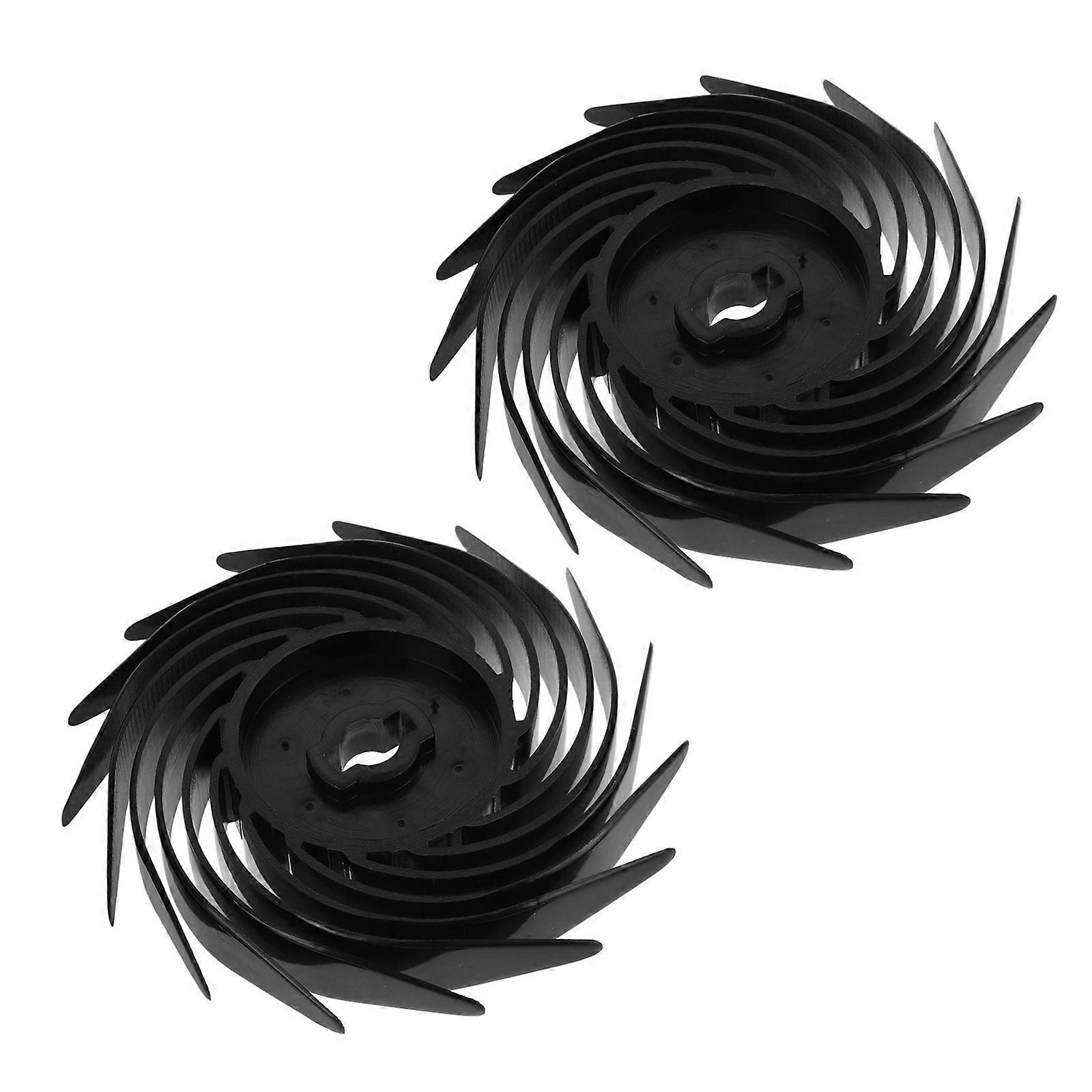 Currency Counter Wheel Replacement for Efficient Counting 2Pcs Plastic Parts