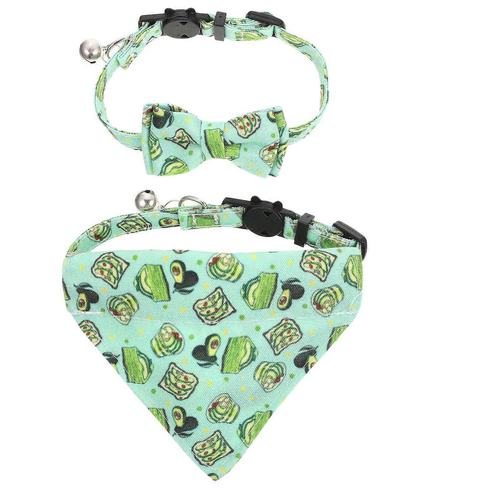 Decorative Cat Collar Designed for Pet Use with 2Sets Included