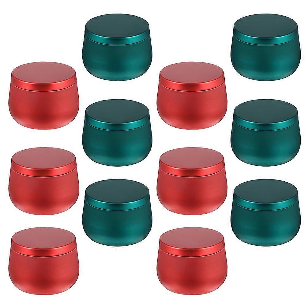 Storage Tea Jars Multi-Purpose Tinplate Box Suitable for Storage 24Pcs