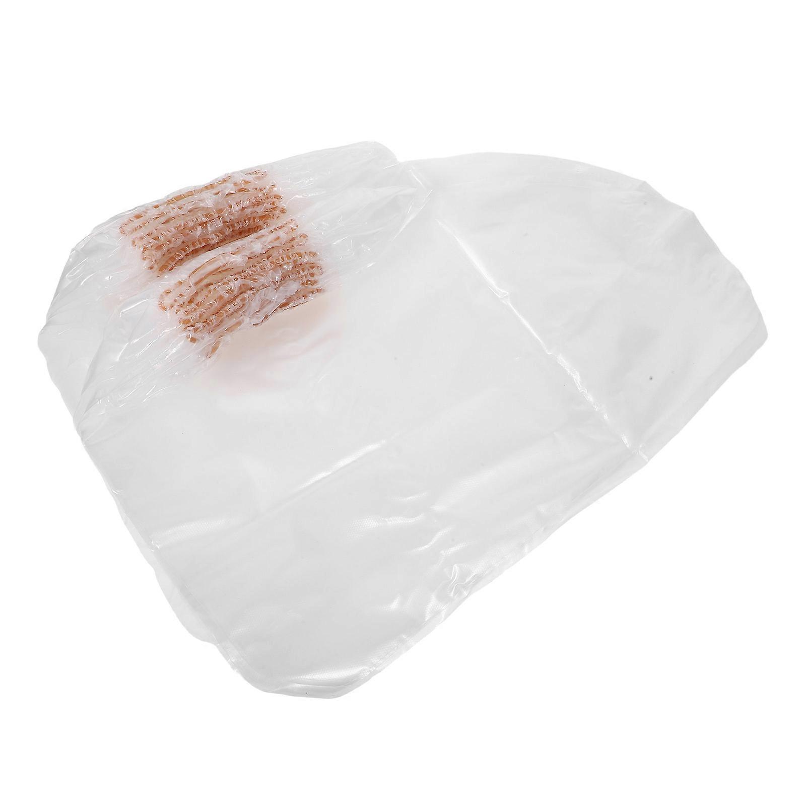 Waterproof Boot Protectors Clear Plastic Shoe Covers for 96Pcs