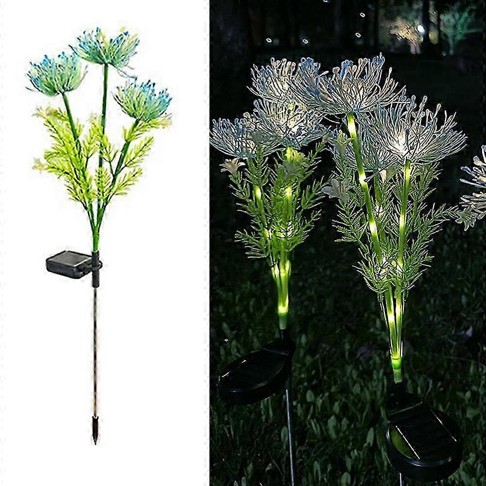 Solar Powered Ground Mounted Lights for Courtyard Simulation Lawn Lights 25-26