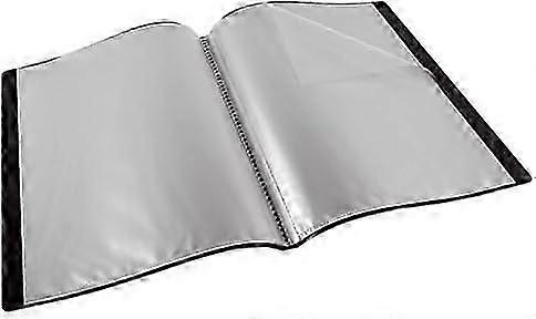 Binder of 20 A4 Polypropylene Pockets Black