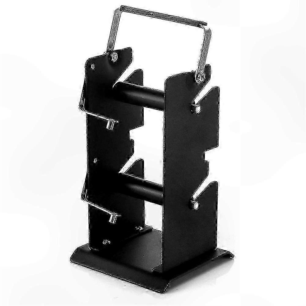 Dual-Level Solder Wire Dispenser Reel Holder for Storage and Organization