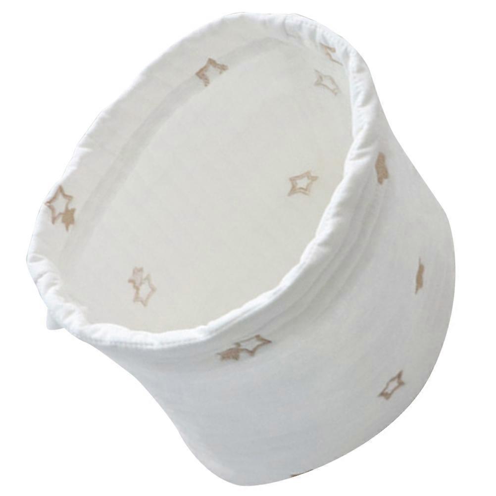 Hanging Bag for Storage 5Pcs Bedside Organizer White