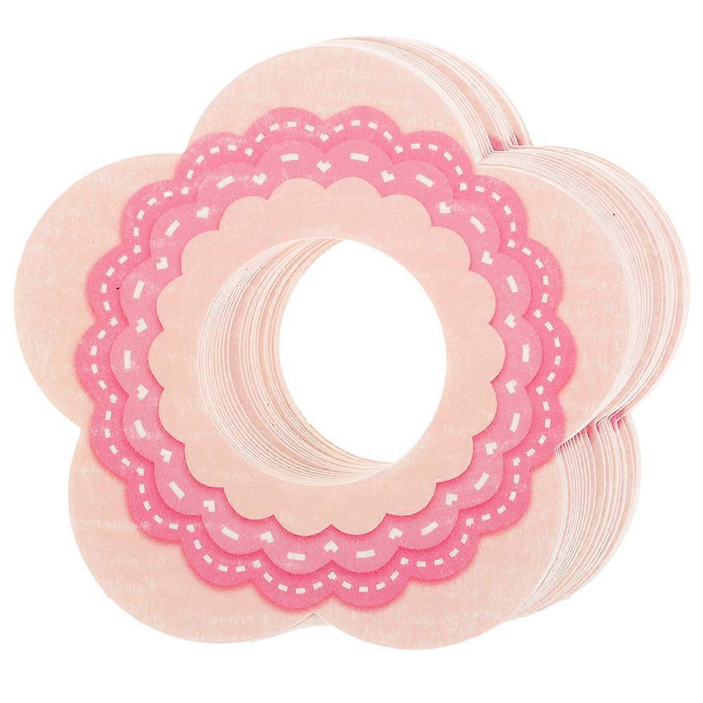 Paper Popsicles Holder for Drip-Proof Ice-Pop Use 400Pcs Pink
