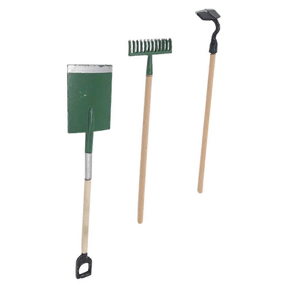 10Sets Mini Farm Tools for Decorative Mini House Use and Display