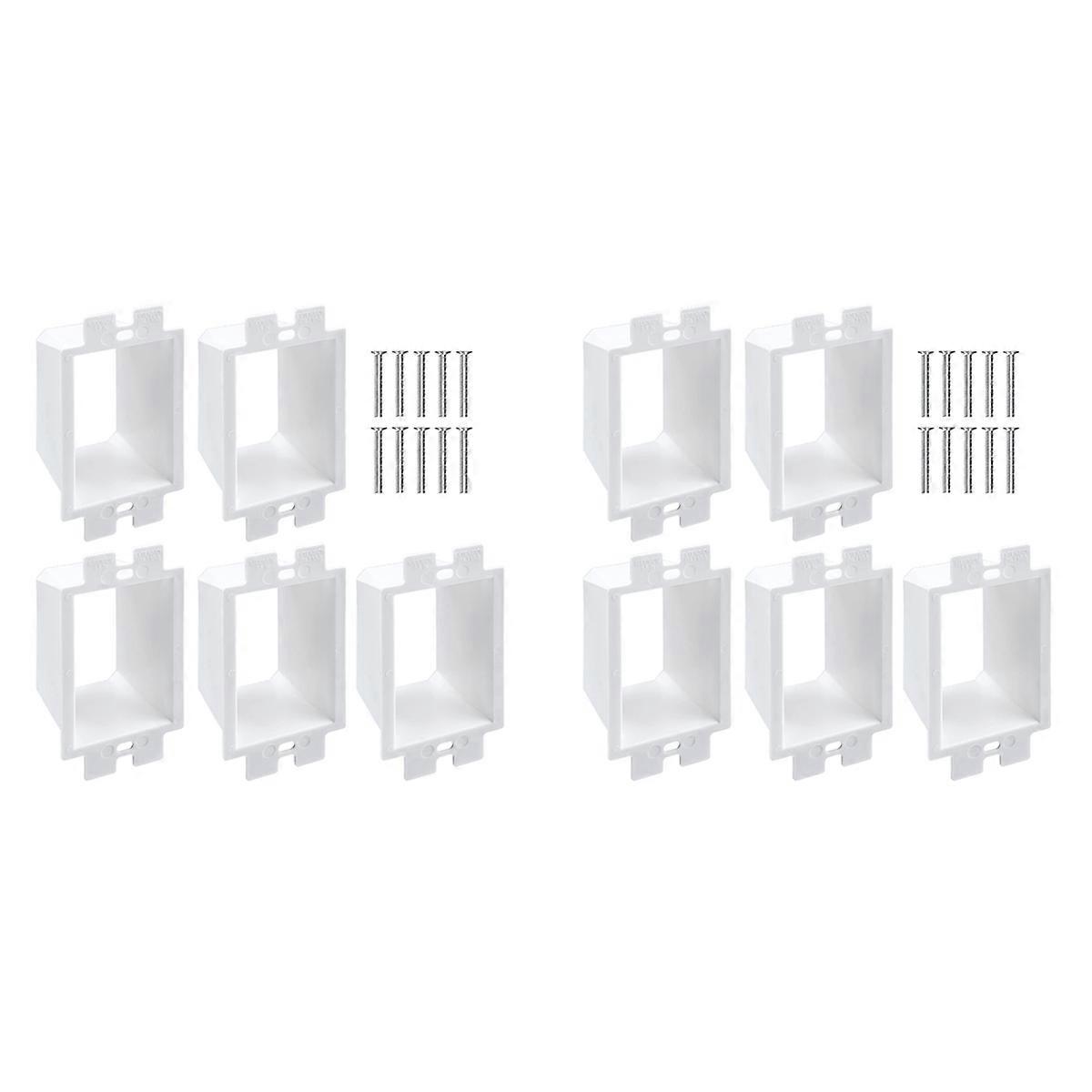 5PCS -2 Electrical Outlet Box Extenders with 10PCS Screws