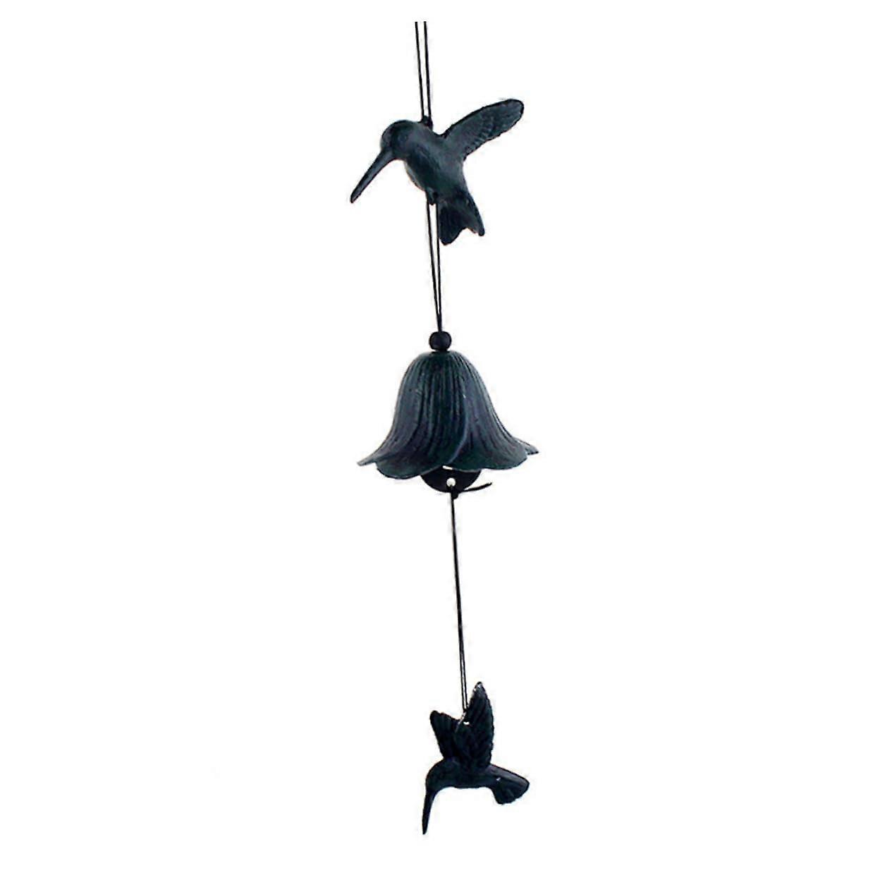 Japanese Hanging Wind Ornaments Green Outdoor Chimes for Garden and Home Decoration Pendant for Relaxing Ambiance