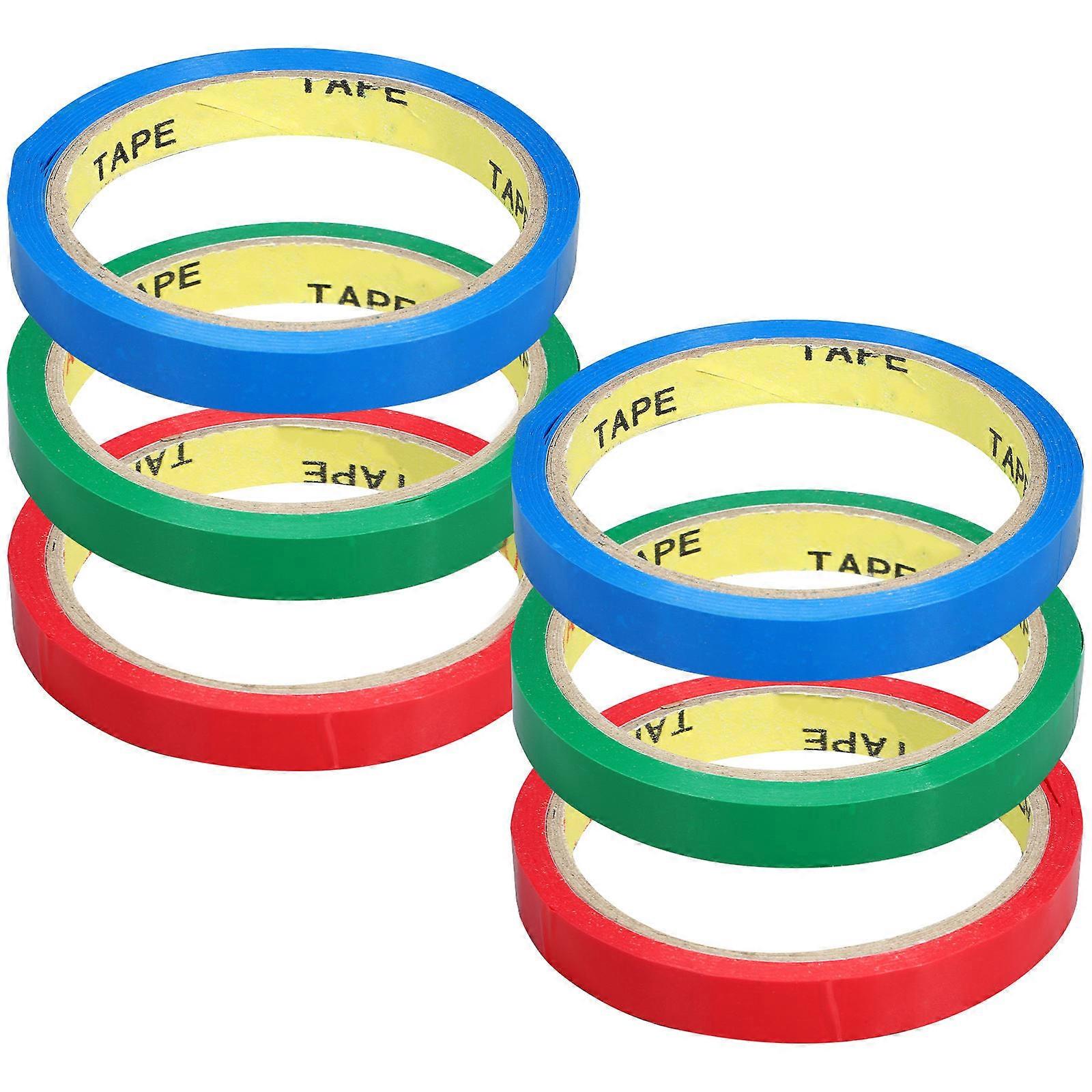 Market Tying Tape Home Use Business Owners Red 6 Rolls