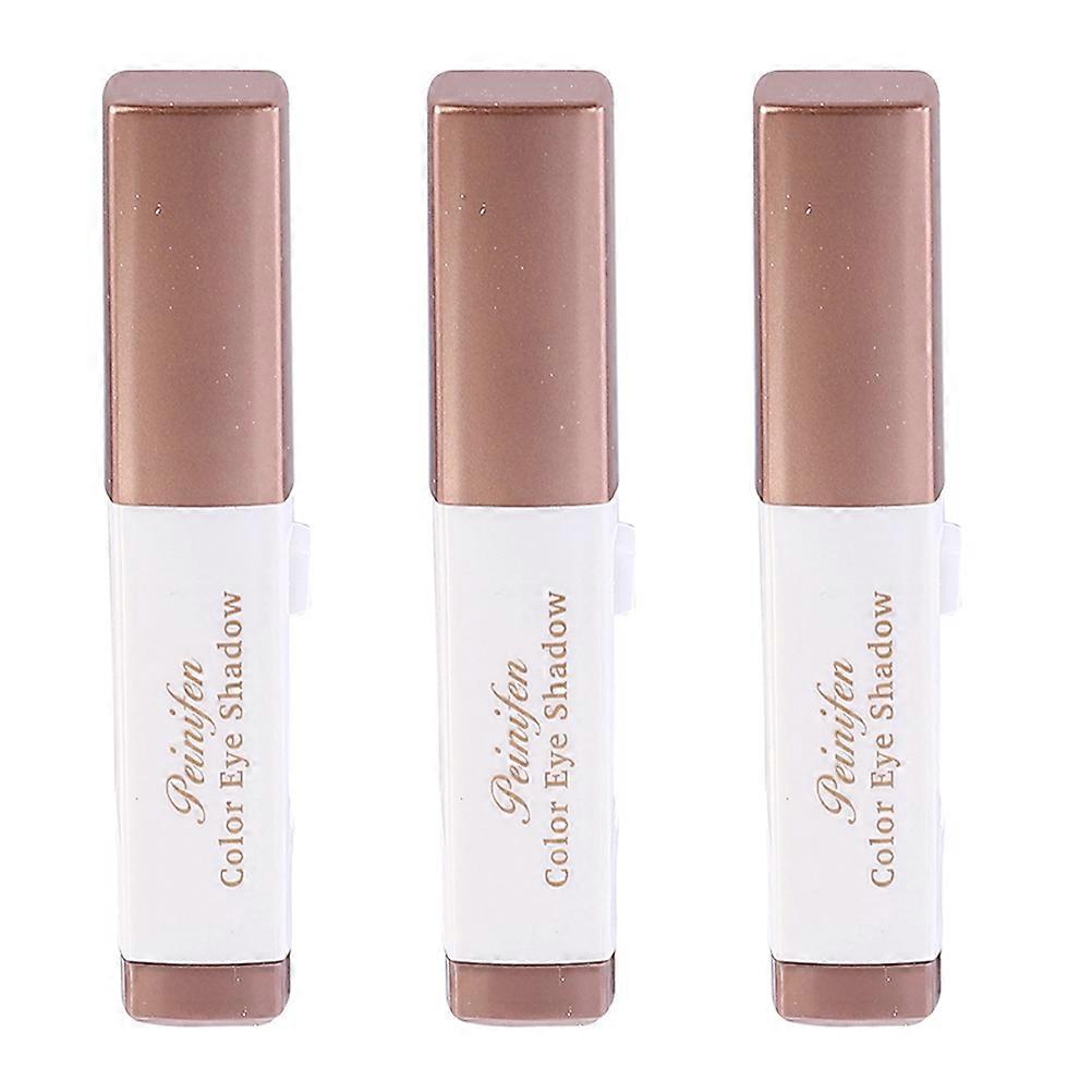 Eyeshadow Sticks Dual Color for Gradient Makeup 3Pcs Portable Application Sticks