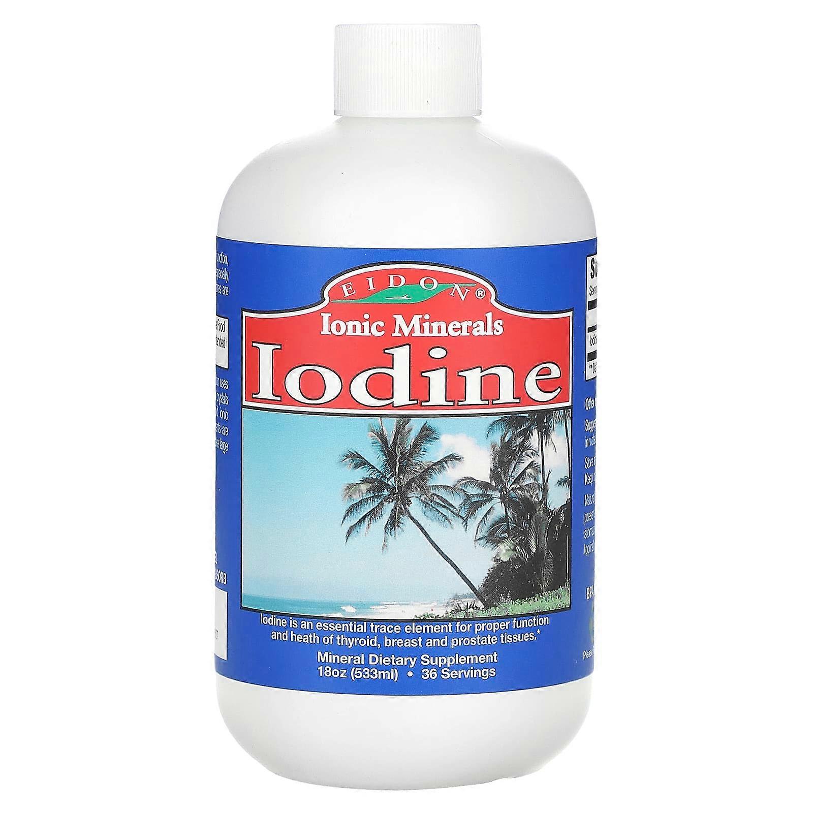 Ionic Minerals, Iodine, 18 oz (533 ml)