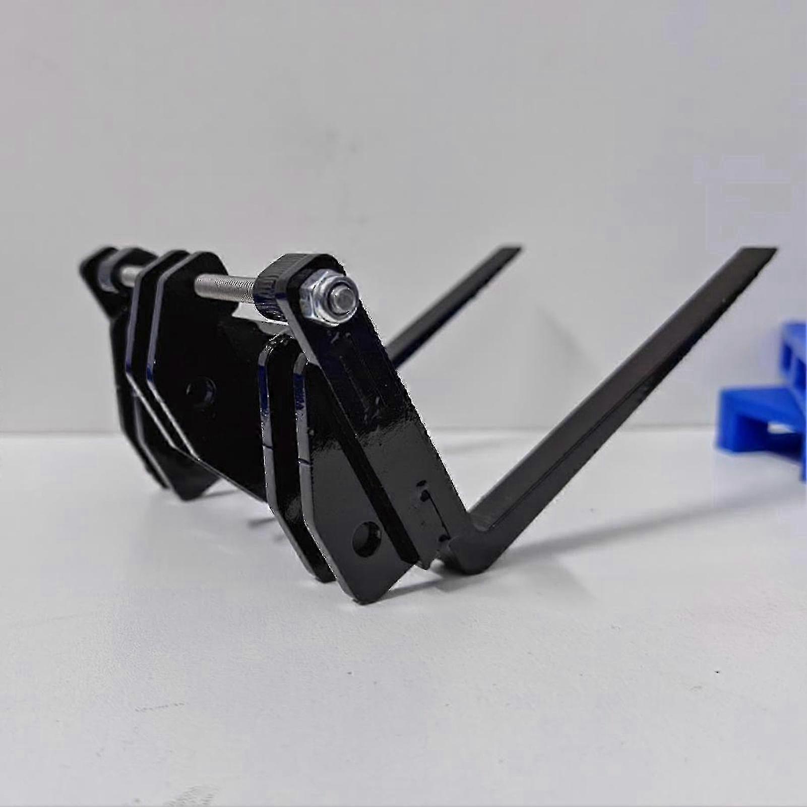 25-26 Metal Forklift Bucket Modified Pallet Fork For Huina 583 Loader Model Accessory