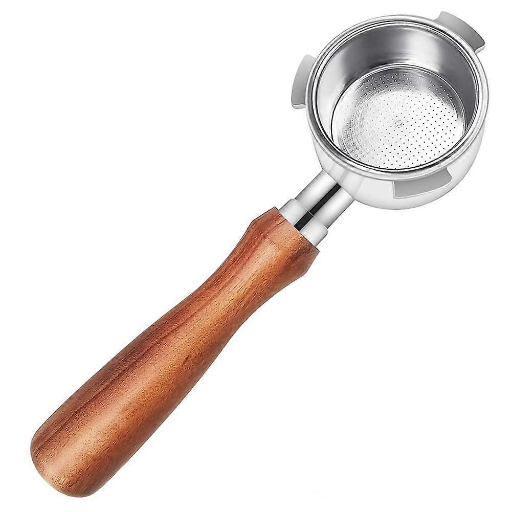 51mm Bottomless Portafilter for DeLonghi Coffee Machines EC680/EC685, with Filter Basket, Coffee Acc