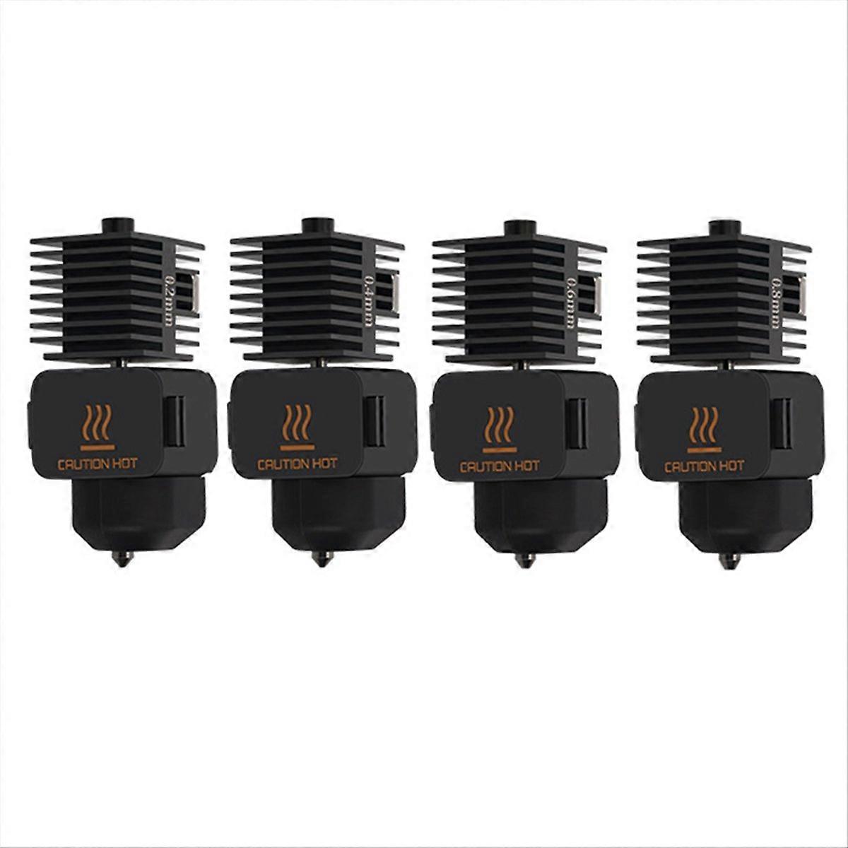 Hotend Kit for Bambu Lab A1 Nozzle Hot End Assembly 0.2/0.4/0.6/0.8mm