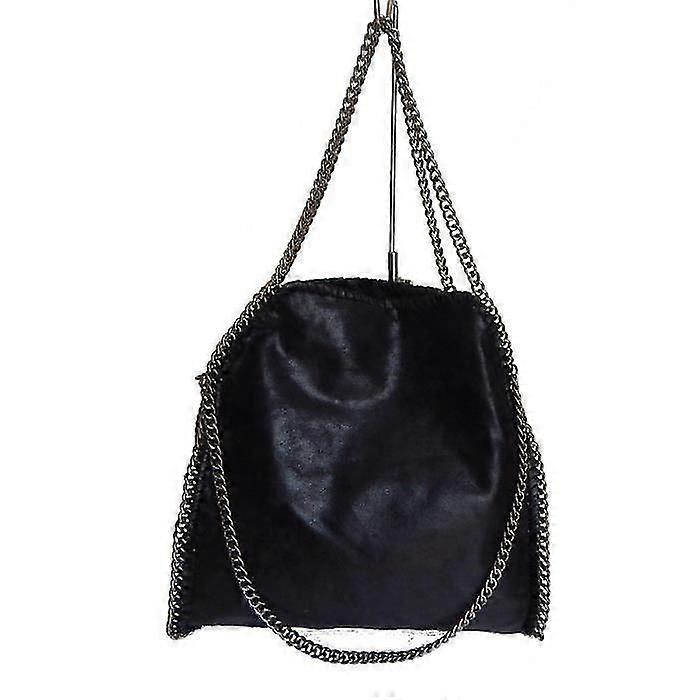Τσάντα υποστηρίζεται ώμος και χέρι με Stella McCartney αλυσίδα στυλ (μαύρο) ...