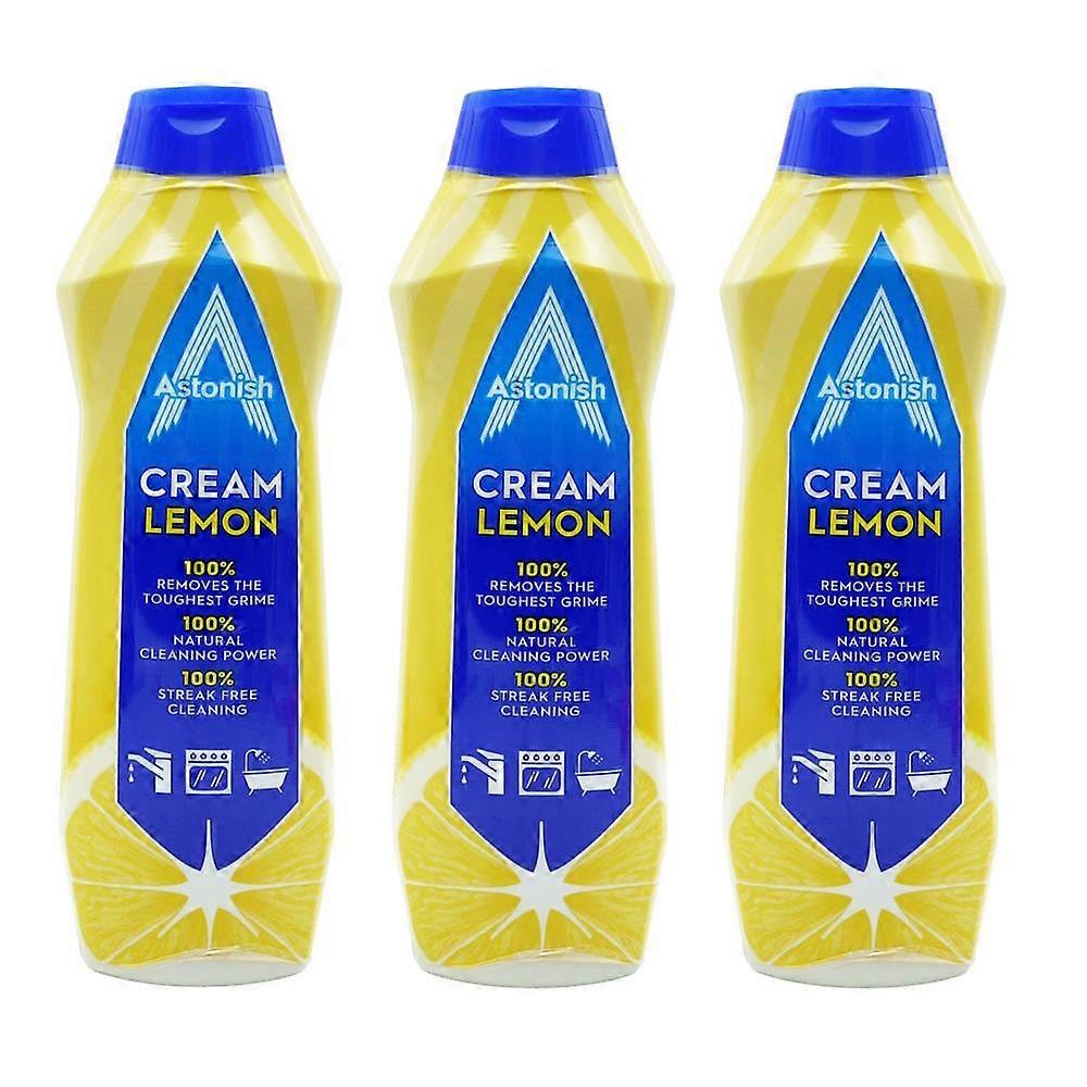 Astonish Creme de Limpeza Cítrico 500ml (Pacote com 3)