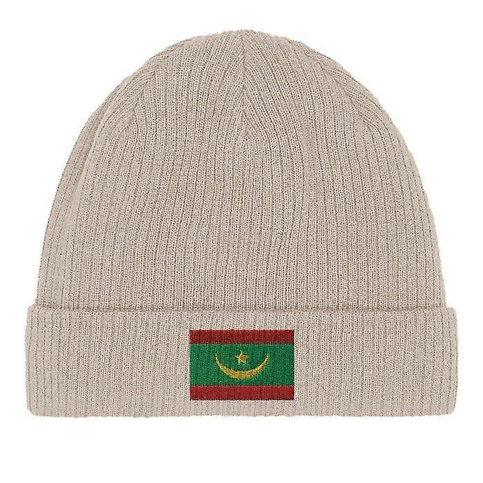 Mauritanian Flag Cap in Beige