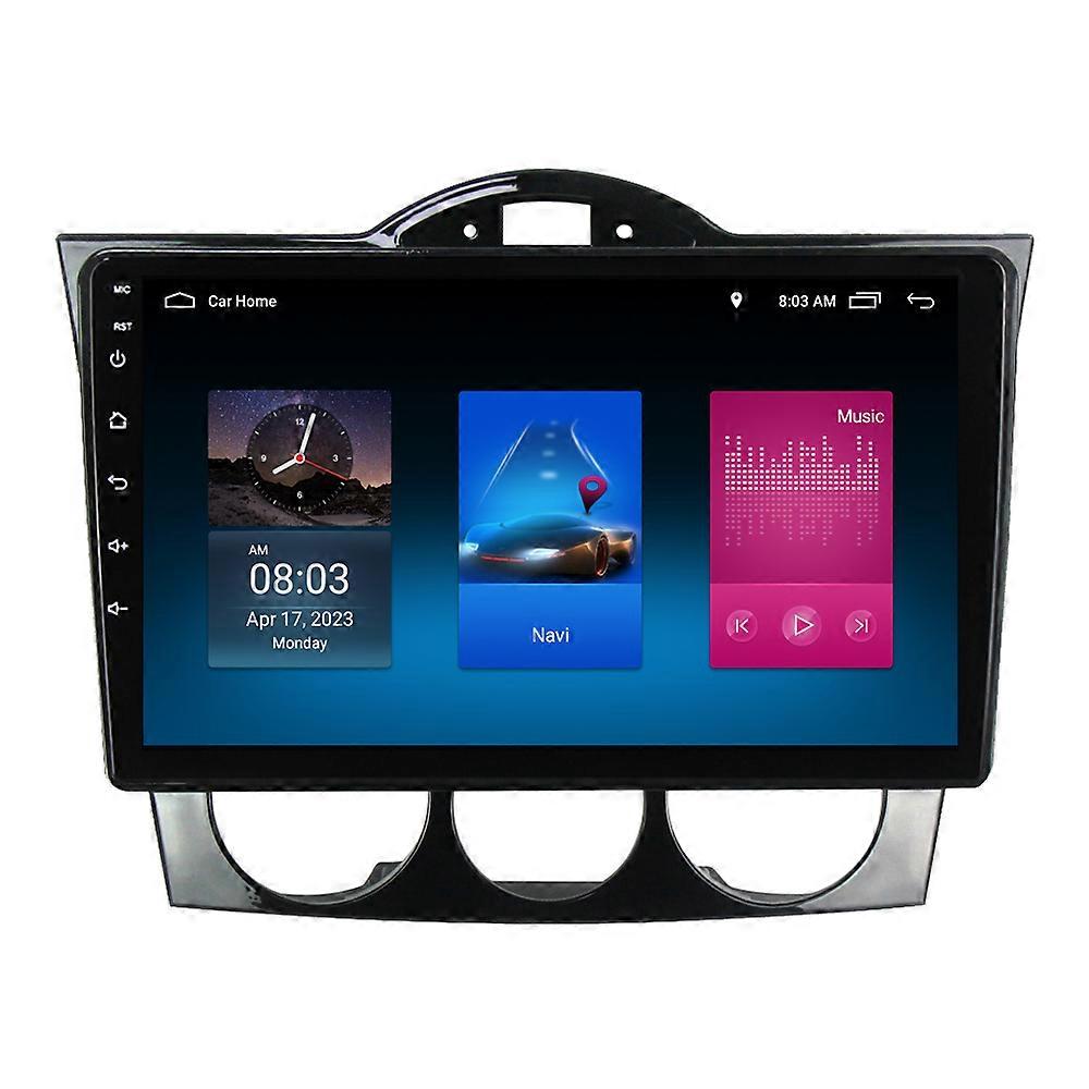 RoverOne Car Stereo Radio Bluetooth CarPlay Android Auto GPS Sat Nav Touch Screen for Mazda RX-8 RX 8 RX8 SE 2003 - 2021