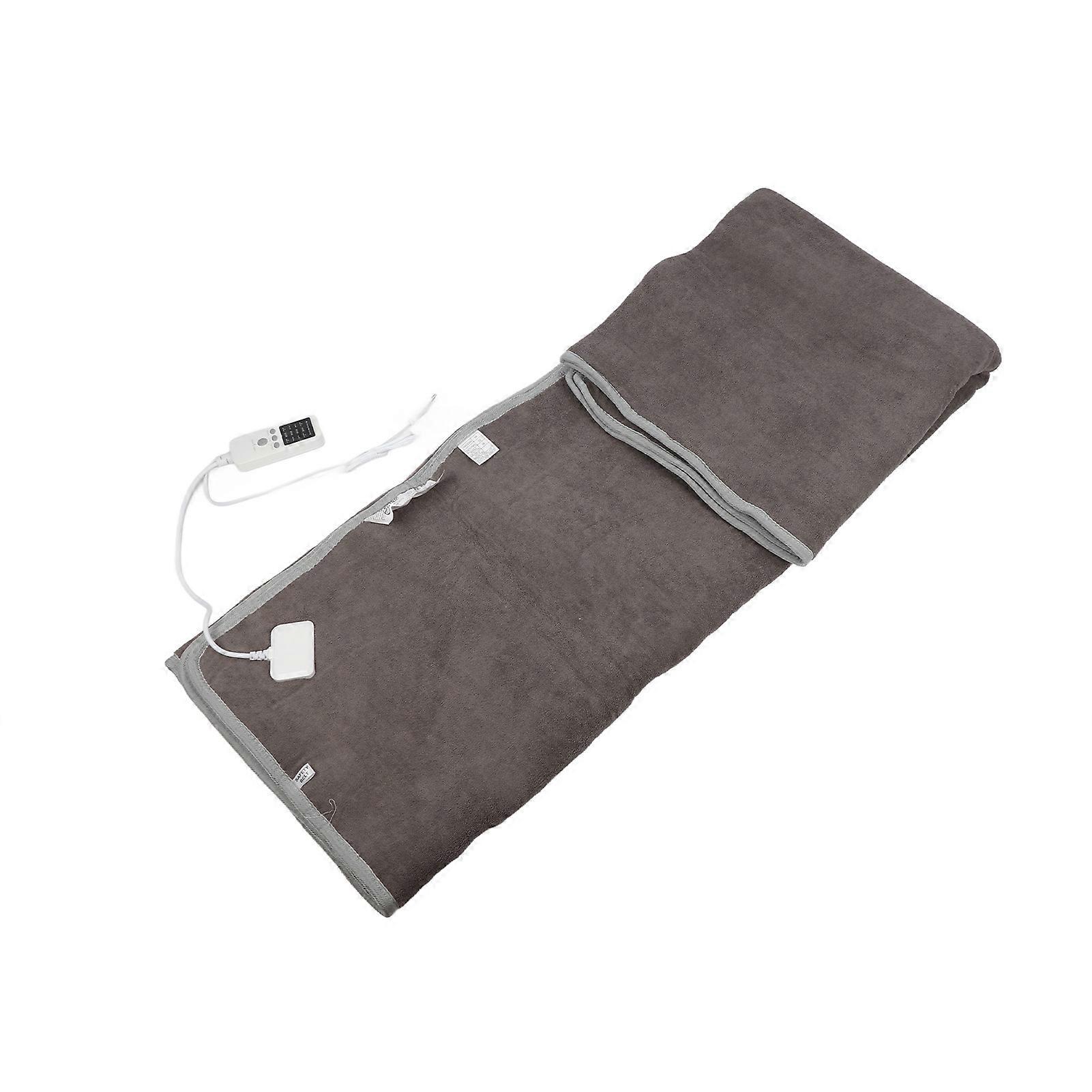 Electric Blanket Fast Heating Warm Keeping with Intelligent Switch for Household Dormitory Gray