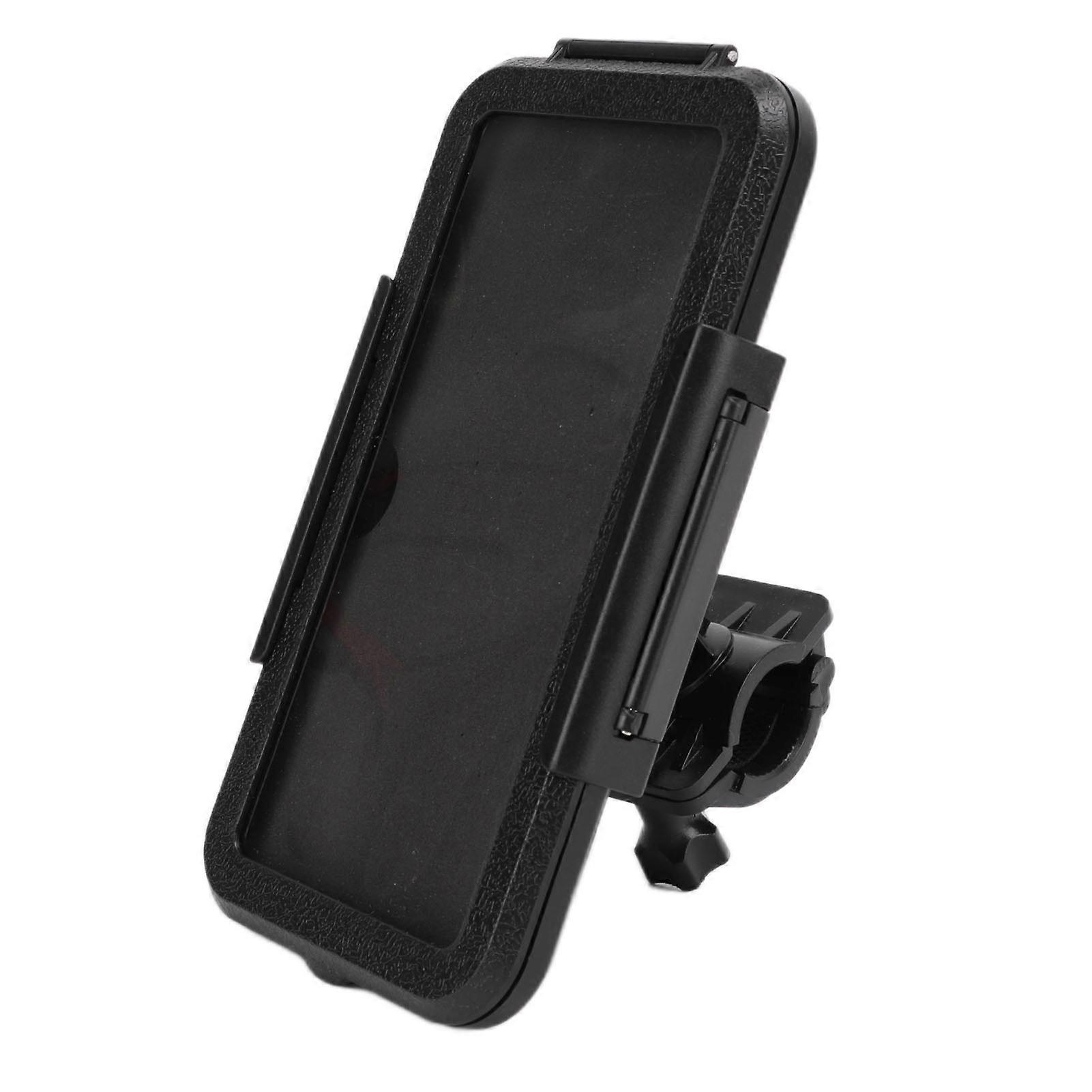 Bike Phone Front Frame Bag 360° Rotatable Waterproof Phone Holder Bag with Touch Screen Holder Case